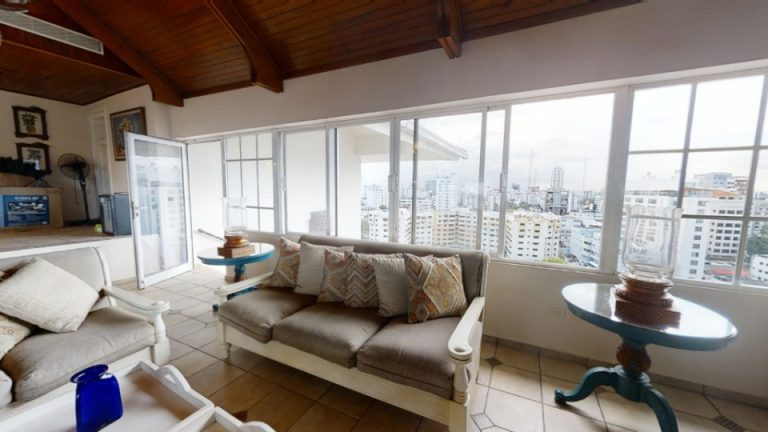 La Esperilla, penthouse en venta en exclusiva torre de Santo Domingo